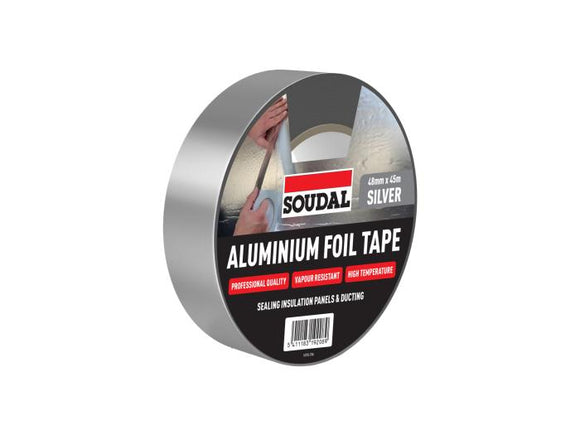Aluminium foil tape 48mm x 45m insulation ducting tape