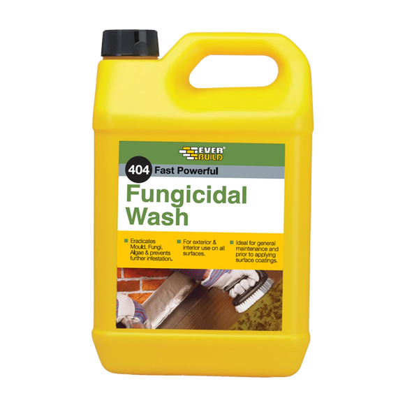 Everbuild 404 fungicidal wash mould remover decking cleaner