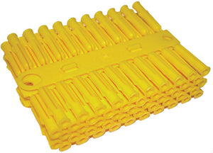 Talon 2000 Yellow plug trade pack Made in the uk 5mm