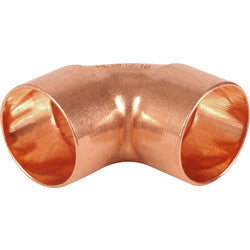 15mm end feed copper elbow