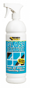 Everbuild glass cleaner 1lt spray bottle