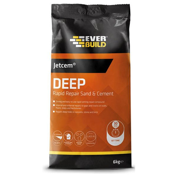 Jetcem deep rapid repair sand and cement 2KG bag