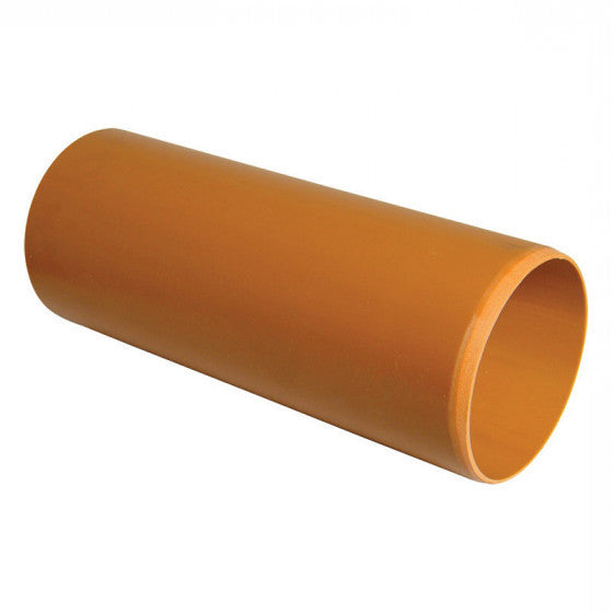 Floplast 3m plain ended underground pipe store collection only DO43