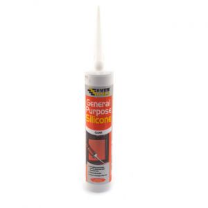 Everbuild general purpose clear silicone 280ML (COLLECTION IN STORE)